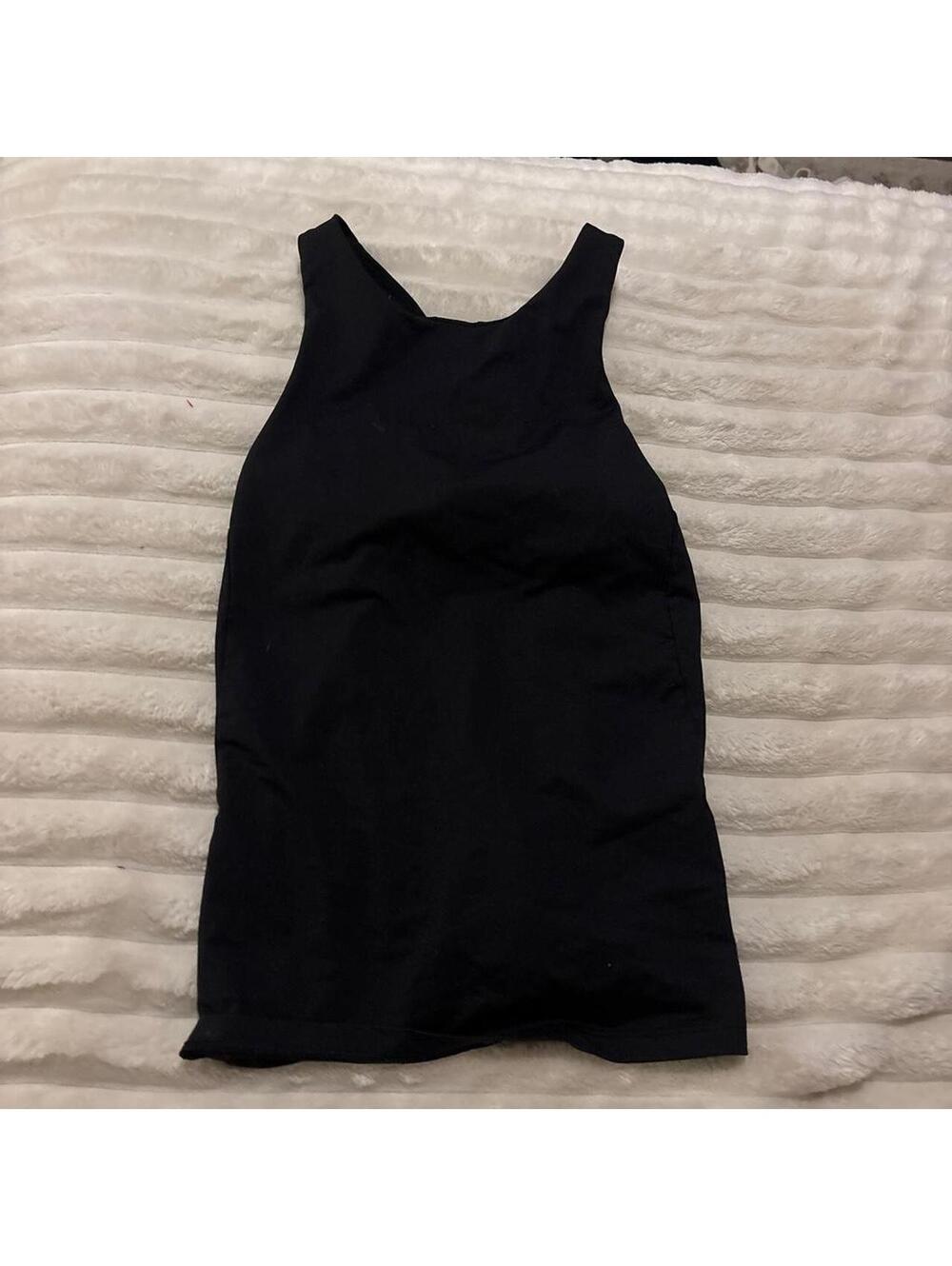 Athleta Women's Black Vests-tanks-cami